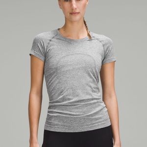 Lululemon gray swiftly tech shirt sleve
